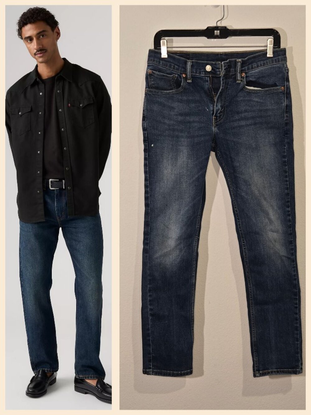 Levi's 505 Regular Jeans 36 x 30